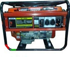 Бензиновый генератор БРИГАДИР Standart БГ-6000 ES