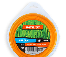 Леска patriot 15м х 2 мм super+ оранжевая