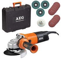 Угловая шлифмашина AEG WS 12-125 XE KIT