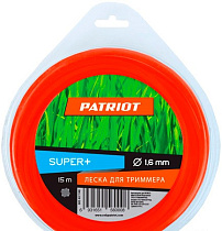 Леска patriot 15м х 1,6 мм super+ красная
