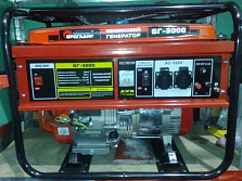 Бензиновый генератор БРИГАДИР Standart БГ-3000