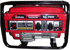 Бензиновый генератор БРИГАДИР Standart БГ-2500 ES