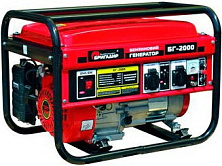 Бензиновый генератор БРИГАДИР Standart БГ-2000 ES